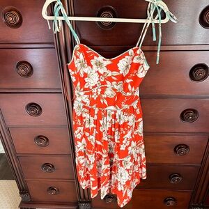 Christy Lynn Red and White Sundress